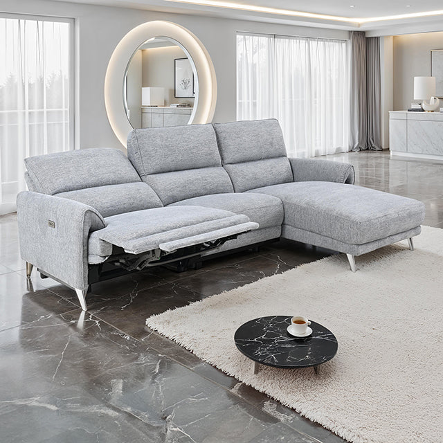 Brande Power Sectional, Right Chaise - LATIN HOME FURNITURE - (POMONA,CA)