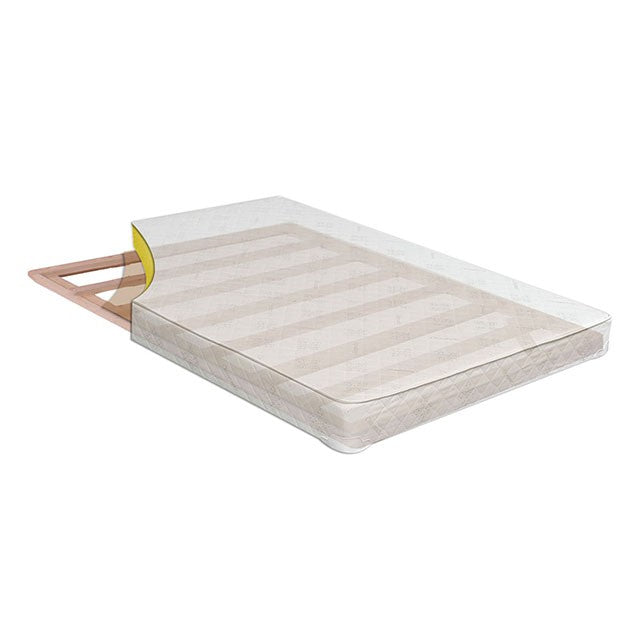 Daisy White 6" Bunkie Board Combo Mattress, Full - LATIN HOME FURNITURE - (POMONA,CA)