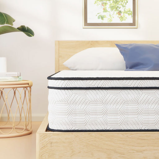 Salvia 12" Cal.King Hybrid Pocket Coil Mattress - LATIN HOME FURNITURE - (POMONA,CA)