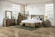 Oakridge E.King & Queen Bed - LATIN HOME FURNITURE - (POMONA,CA)