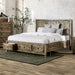 Oakridge E.King & Queen Bed - LATIN HOME FURNITURE - (POMONA,CA)