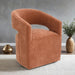 Tresa Arm Chair with Casters - LATIN HOME FURNITURE - (POMONA,CA)