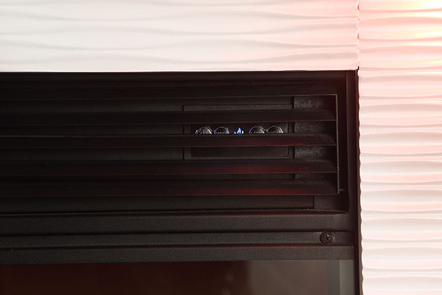 Dorrit 55" Electric Fire Place - LATIN HOME FURNITURE - (POMONA,CA)