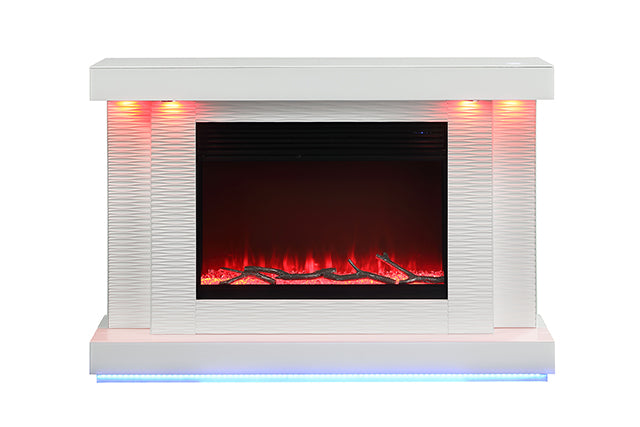 Dorrit 55" Electric Fire Place - LATIN HOME FURNITURE - (POMONA,CA)