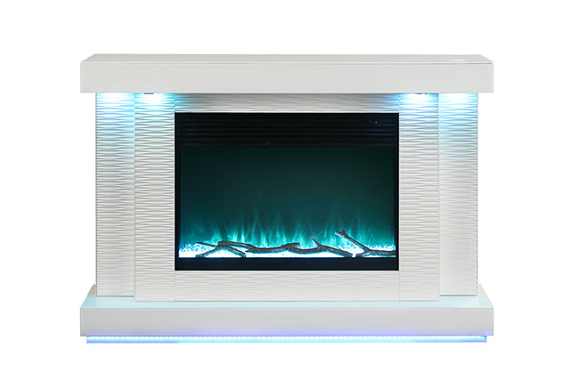 Dorrit 55" Electric Fire Place - LATIN HOME FURNITURE - (POMONA,CA)