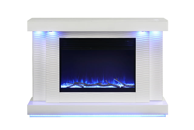 Dorrit 55" Electric Fire Place - LATIN HOME FURNITURE - (POMONA,CA)
