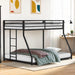 Rothwell Metal Bunk Bed Twin/ Full - LATIN HOME FURNITURE - (POMONA,CA)
