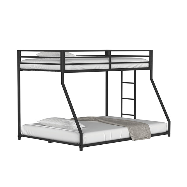 Rothwell Metal Bunk Bed Twin/ Full - LATIN HOME FURNITURE - (POMONA,CA)