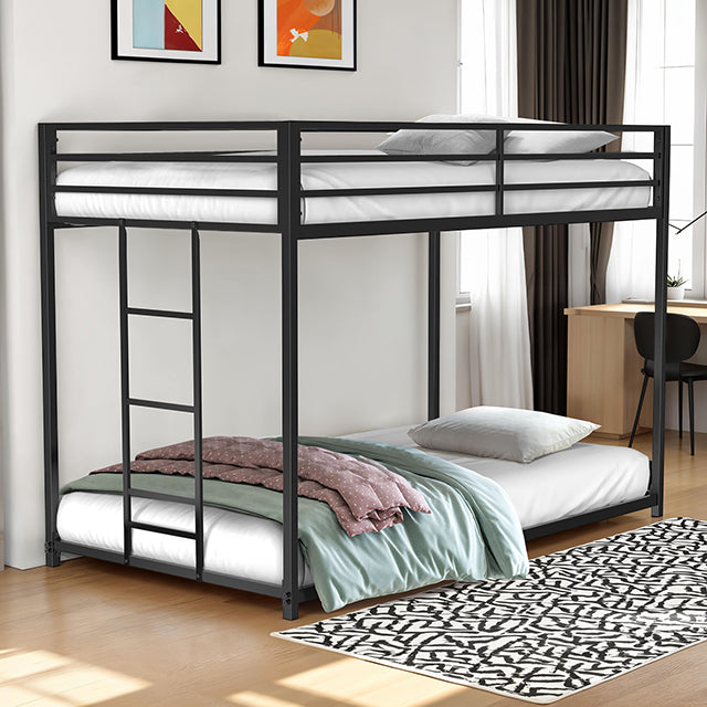 Rothwell Metal Bunk Bed Twin/ Full - LATIN HOME FURNITURE - (POMONA,CA)