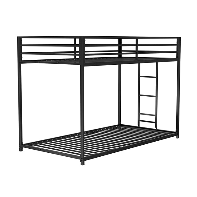 Rothwell Metal Bunk Bed Twin/ Full - LATIN HOME FURNITURE - (POMONA,CA)