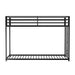 Rothwell Metal Bunk Bed Twin/ Full - LATIN HOME FURNITURE - (POMONA,CA)