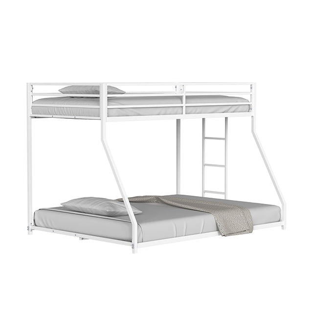 Rothwell Metal Bunk Bed Twin/ Full - LATIN HOME FURNITURE - (POMONA,CA)