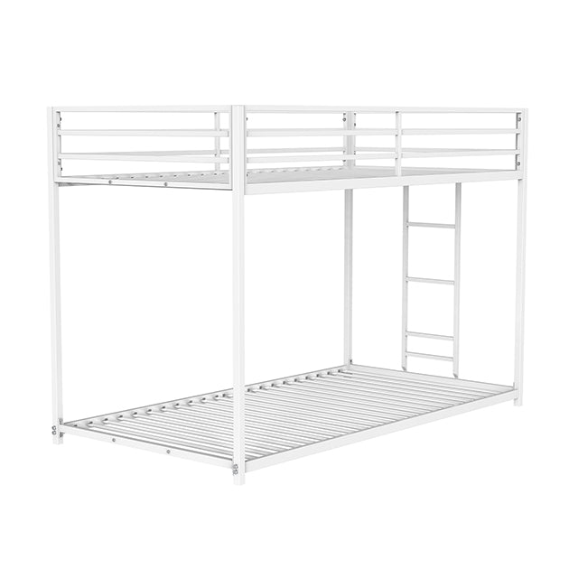 Rothwell Metal Bunk Bed Twin/ Full - LATIN HOME FURNITURE - (POMONA,CA)