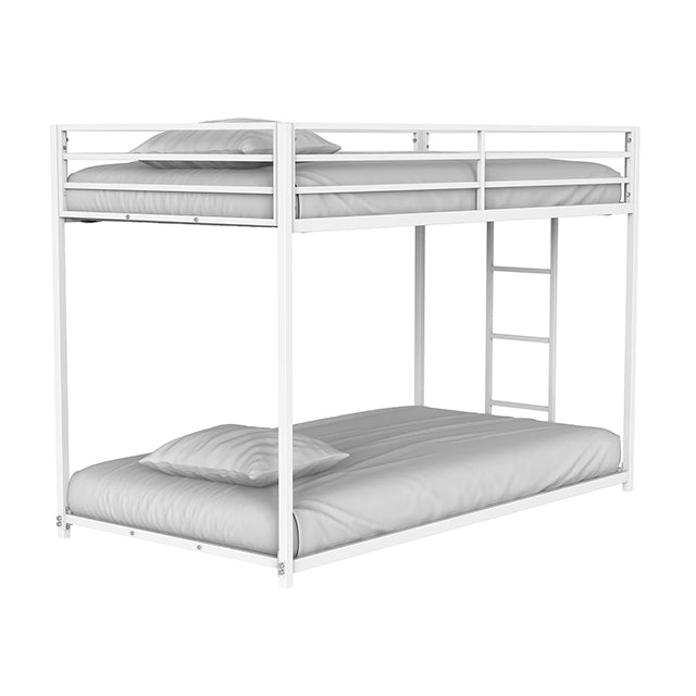 Rothwell Metal Bunk Bed Twin/ Full - LATIN HOME FURNITURE - (POMONA,CA)