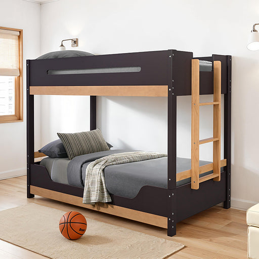 Nestor Twin/Twin Bunk Bed - LATIN HOME FURNITURE - (POMONA,CA)