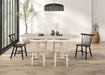 Hines 7 Pc Dining Table Set - LATIN HOME FURNITURE - (POMONA,CA)