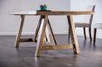 Losone Dining Table Set with Bench Rustic - LATIN HOME FURNITURE - (POMONA,CA)