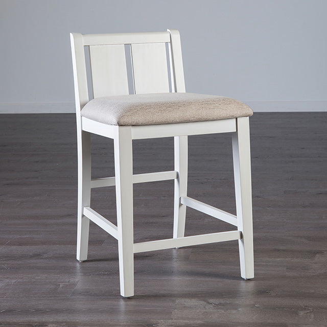 Lescles 3 Pc Counter Ht Set (1 Table + 2 Chairs) - LATIN HOME FURNITURE - (POMONA,CA)