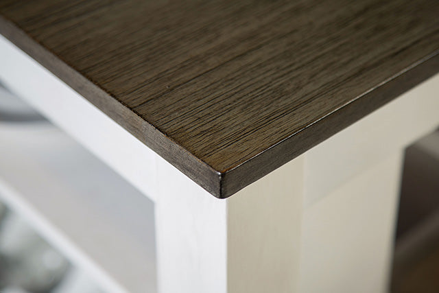 Lescles 3 Pc Counter Ht Set (1 Table + 2 Chairs) - LATIN HOME FURNITURE - (POMONA,CA)