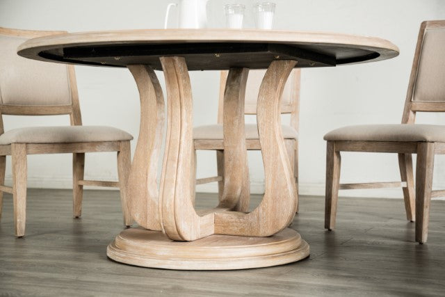 Orbetello 54" Round Dining Table - LATIN HOME FURNITURE - (POMONA,CA)