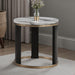 Bogor Round End Table - LATIN HOME FURNITURE - (POMONA,CA)