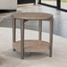 Roros Round End Table - LATIN HOME FURNITURE - (POMONA,CA)