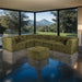 Nappi Large L-Sectional w/ Ottoman (Compressed Foam) - LATIN HOME FURNITURE - (POMONA,CA)