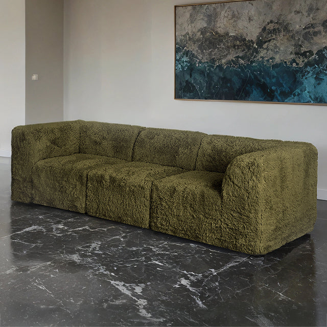 Nappi Sofa (Compressed Foam) - LATIN HOME FURNITURE - (POMONA,CA)