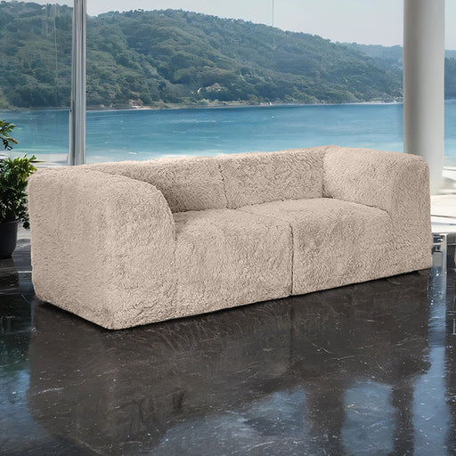 Nappi Loveseat (Compressed Foam) - LATIN HOME FURNITURE - (POMONA,CA)