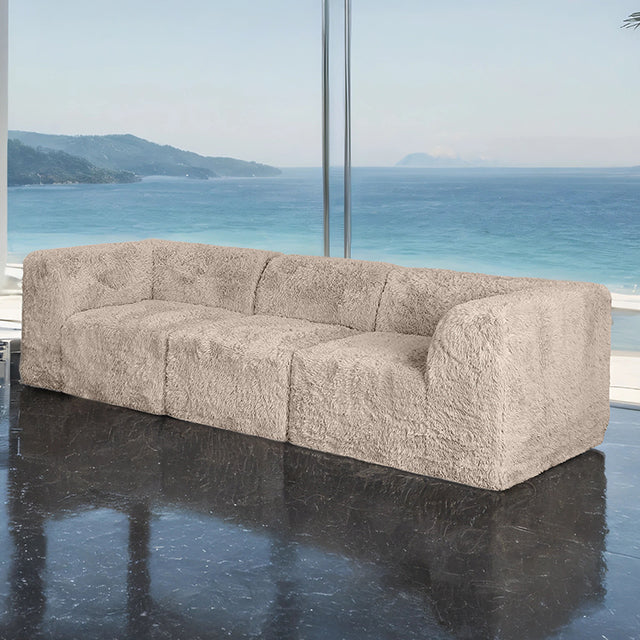 Nappi Sofa (Compressed Foam) - LATIN HOME FURNITURE - (POMONA,CA)