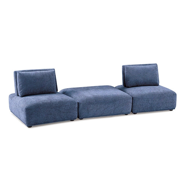 Stavanger 2-Seater w/ Square Ot - LATIN HOME FURNITURE - (POMONA,CA)