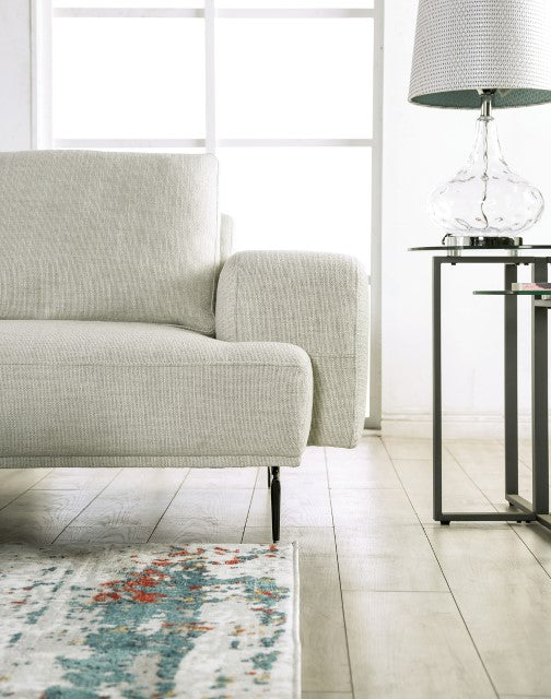 Baerum Sectional, Left & Right Chaise Beige & Gray - LATIN HOME FURNITURE - (POMONA,CA)