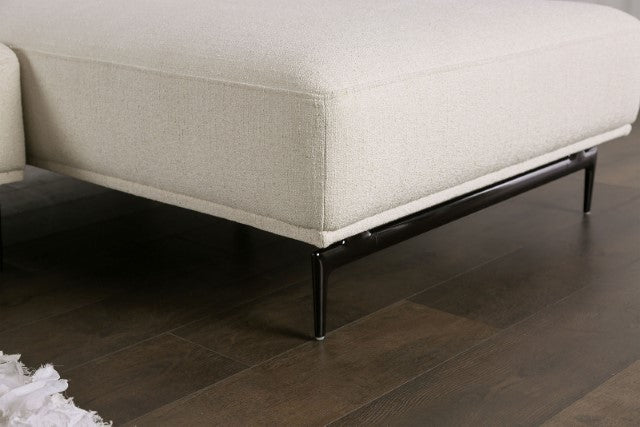 Baerum Sectional, Left & Right Chaise Beige & Gray - LATIN HOME FURNITURE - (POMONA,CA)