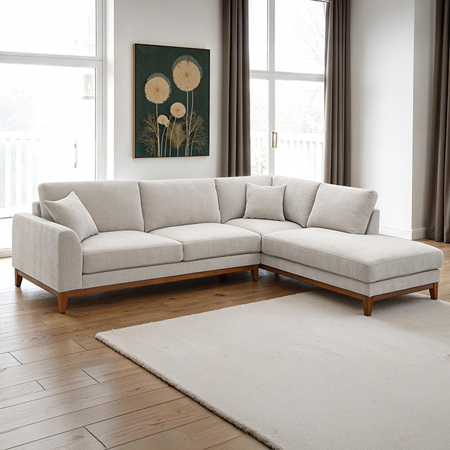 Watton Sectional, Right Chaise - LATIN HOME FURNITURE - (POMONA,CA)