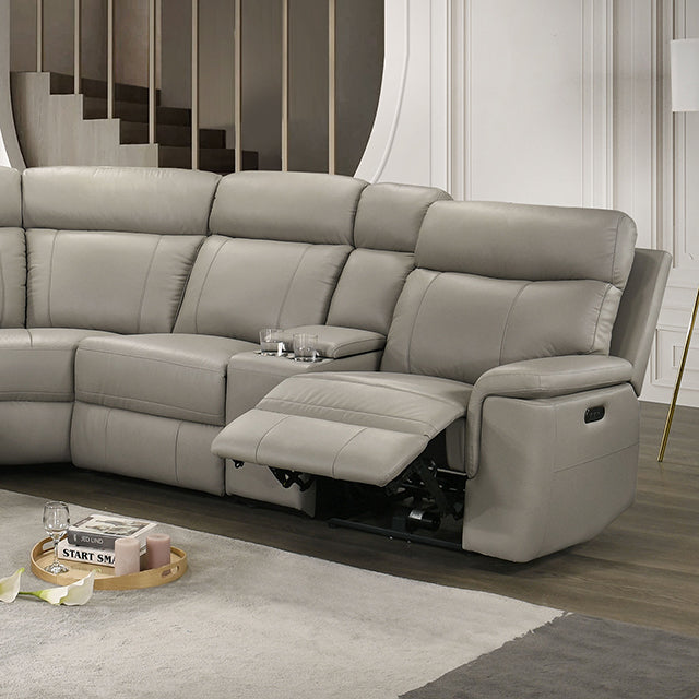 Oliverus Power Sectional - LATIN HOME FURNITURE - (POMONA,CA)