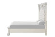 Promenade E.King & Queen Bed Brown & White - LATIN HOME FURNITURE - (POMONA,CA)