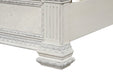 Promenade E.King & Queen Bed Brown & White - LATIN HOME FURNITURE - (POMONA,CA)