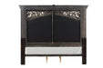 Promenade E.King & Queen Bed Brown & White - LATIN HOME FURNITURE - (POMONA,CA)