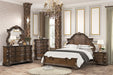 Leovanni 4 Pc Queen Bedroom Set - LATIN HOME FURNITURE - (POMONA,CA)