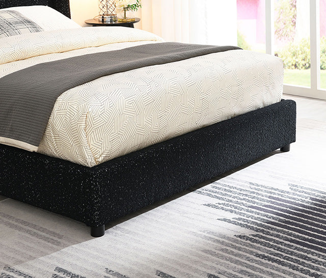 Laverni Bed Black, Grey & White