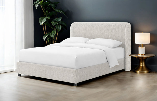 Laverni Bed Black, Grey & White