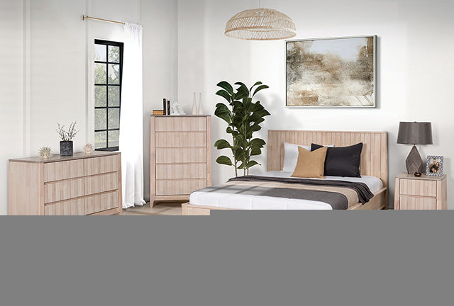 Gervais Full, Queen, & Twin Bed - LATIN HOME FURNITURE - (POMONA,CA)