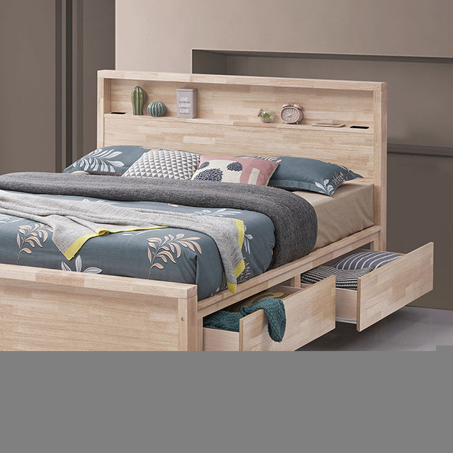 Grange Full, Queen & Twin Bed - LATIN HOME FURNITURE - (POMONA,CA)