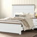 Pinetop Twin & Full Bed White & Blue - LATIN HOME FURNITURE - (POMONA,CA)