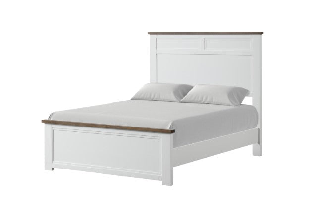 Pinetop 4 & 5 Piece Twin Bedroom Set White & Blue - LATIN HOME FURNITURE - (POMONA,CA)