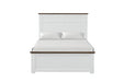 Pinetop 4 & 5 Piece Twin Bedroom Set White & Blue - LATIN HOME FURNITURE - (POMONA,CA)