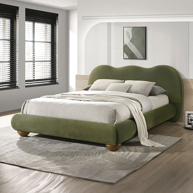 Finamore E.King Bed - LATIN HOME FURNITURE - (POMONA,CA)