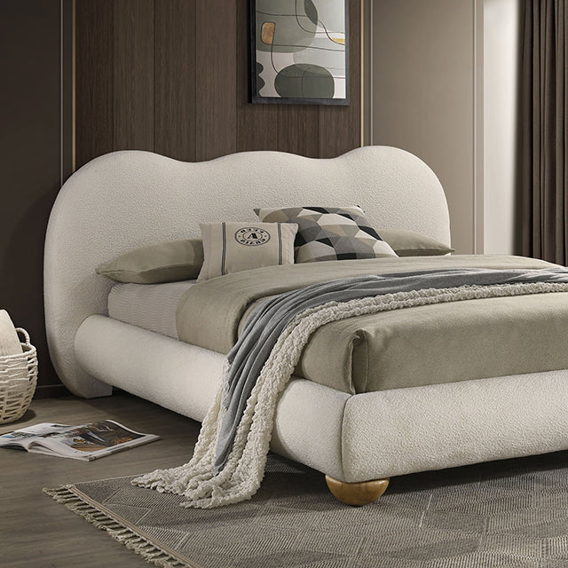 Finamore Bed - LATIN HOME FURNITURE - (POMONA,CA)