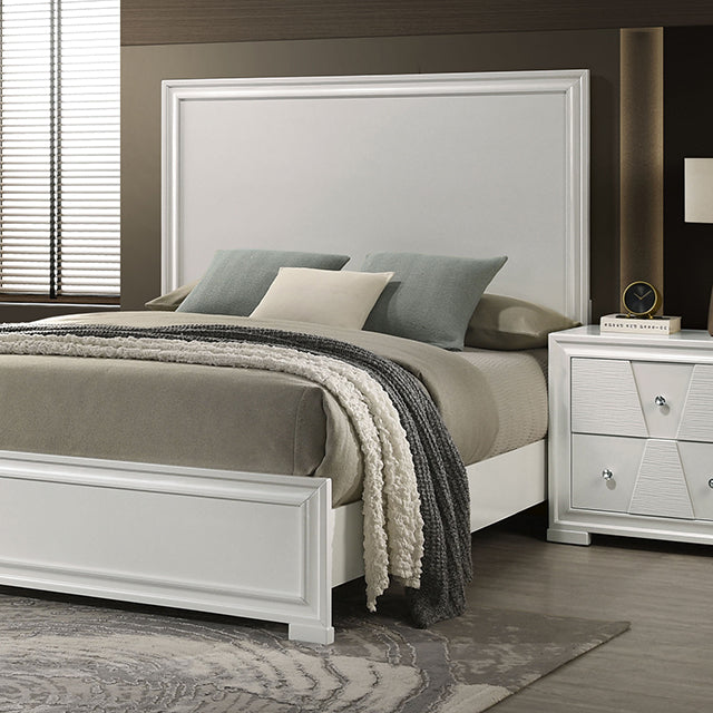 Holsted E.King & Queen Bed - LATIN HOME FURNITURE - (POMONA,CA)