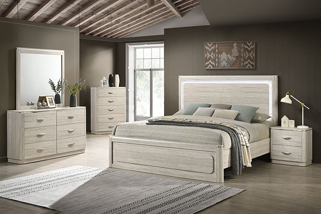 Farsund Bed - LATIN HOME FURNITURE - (POMONA,CA)